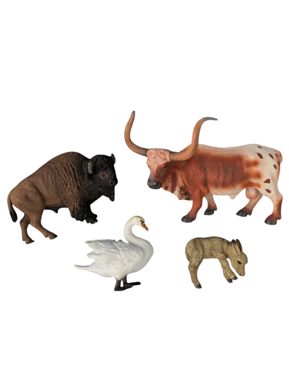 Assorted Wildlife Figures Lot Of 4 - Schleich & CollectA Figures